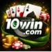 10Win Game logo with cards, casino chips and Pakistan-themed design for online betting app