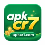APK CR7 logo icon showing apkcr7.com branding for mobile casino APKs and Android games